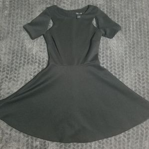 Short black cocktail dress